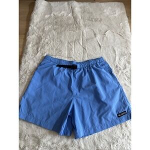 Columbia Men's Blue Swim Trunks Omni-Shade Lined Fishing Shorts‎ Size L